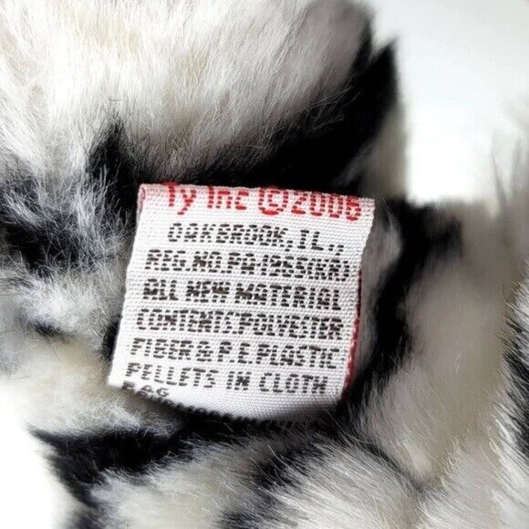 Ty Classic Raj Siberian Tiger Plush Black White 18" Striped Regal Realistic 2006 - Picture 8 of 9